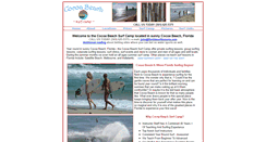 Desktop Screenshot of cocoabeachsurfcamp.com
